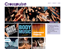 Tablet Screenshot of crosspulse.com